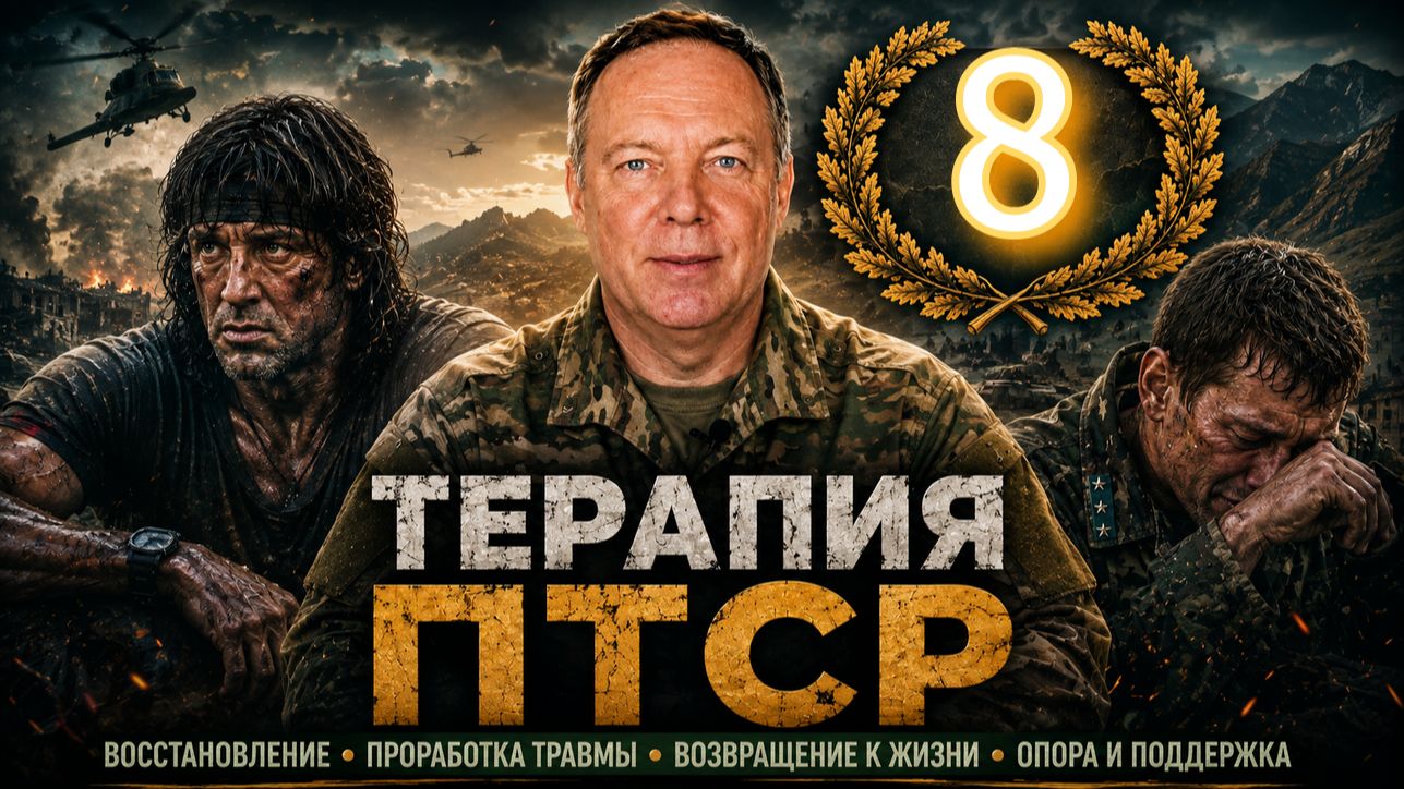 Терапия ПТСР: от диагностики к исцелению - 8 часть