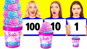 100 Слоев Еды Челлендж # Забавные Лайфхаки с Едой от