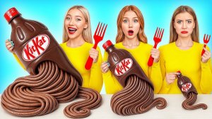 Испытание больших, средних и малых тарелок #Смешные рецепты еды