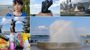 10.08.2026 Жизнь ВПО Лучше спала🙂Продолжение прогулки по набережной🥰Заехали в Аврору🛒