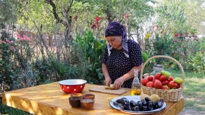 Настоящая деревенская жизнь и бабушкина курица с помидорами Азербайджанская Кухня    Рецепты