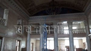 Дом Культуры «Красная Этна» открыл свои двери для вандалов во время незаконченной реставрации