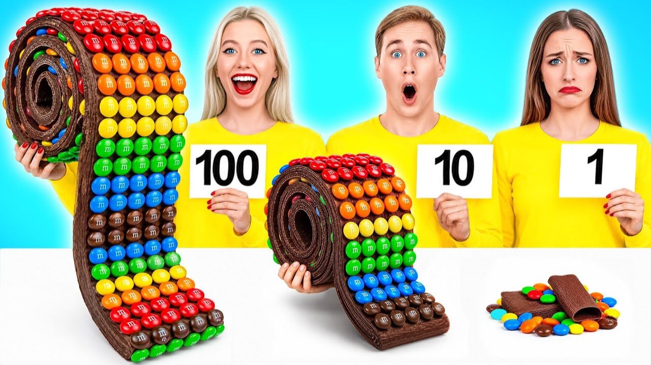 Челлендж «100 слоев шоколада»