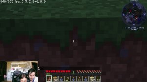 Продолжаю играть Minecraft, сегодня выживание)