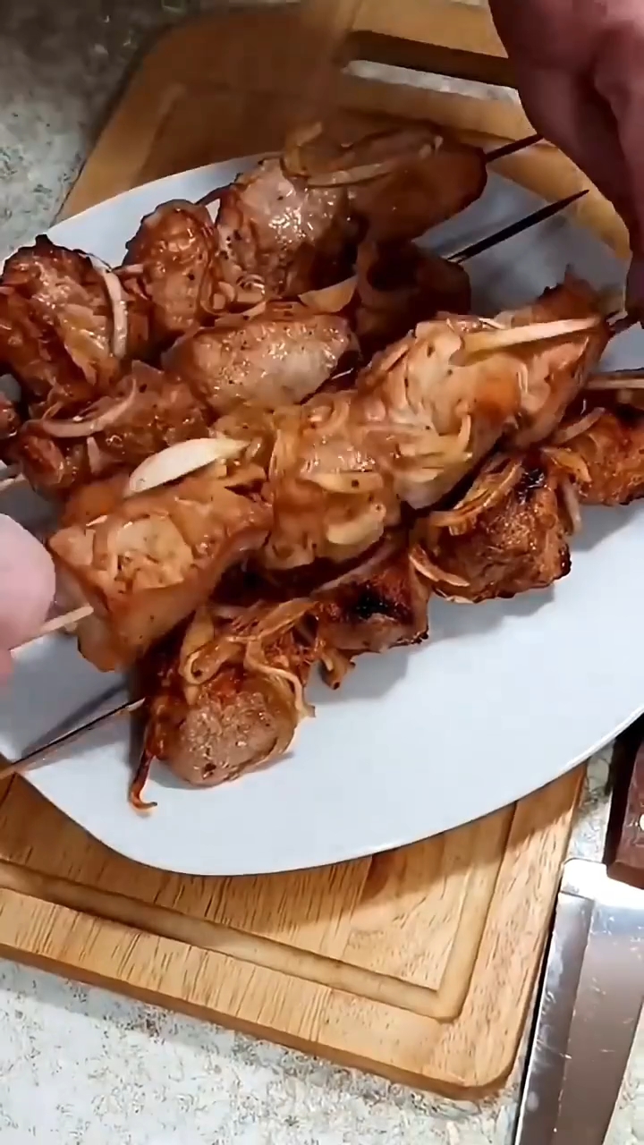 Шашлык в духовке.