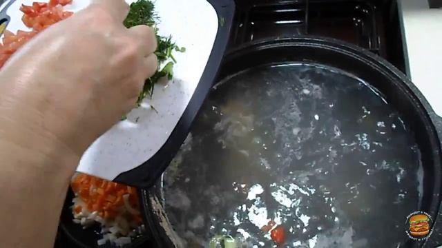 СУП С РОЖКАМИ СВИНИНОЙ И КАРТОШКОЙ  Наваристый сытный и очень простой!