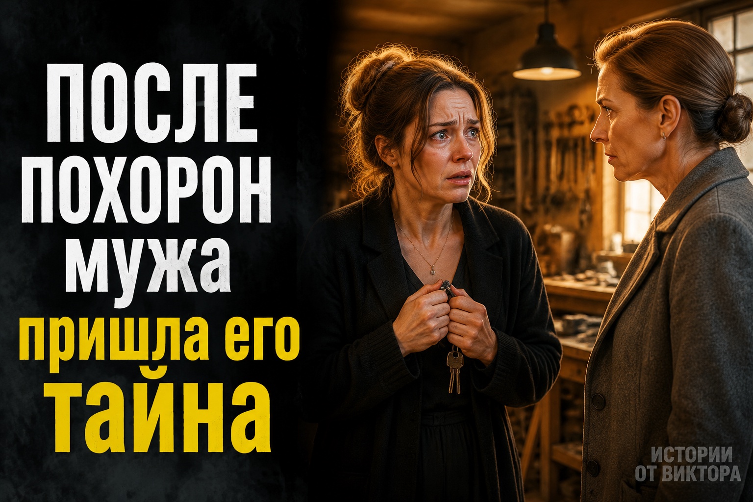 В день похорон чужая женщина потребовала отдать мастерскую