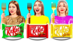 Бедная vs Богатая vs Ультра Богатая еда Челлендж _ Вкусные Кухонные Рецепты