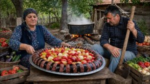 Видеоблог о загородной жизни. Деревенская кухня ｜ Говядина с овощами в традиционной духовке 🥩🌿