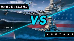 ЛИНКОР RHODE ISLAND VS MONTANA! ЧТО ОКАЖЕТСЯ СИЛЬНЕЕ?  TWITCH RUTUBE YOUTUBE WORLD OF WARSHIPS