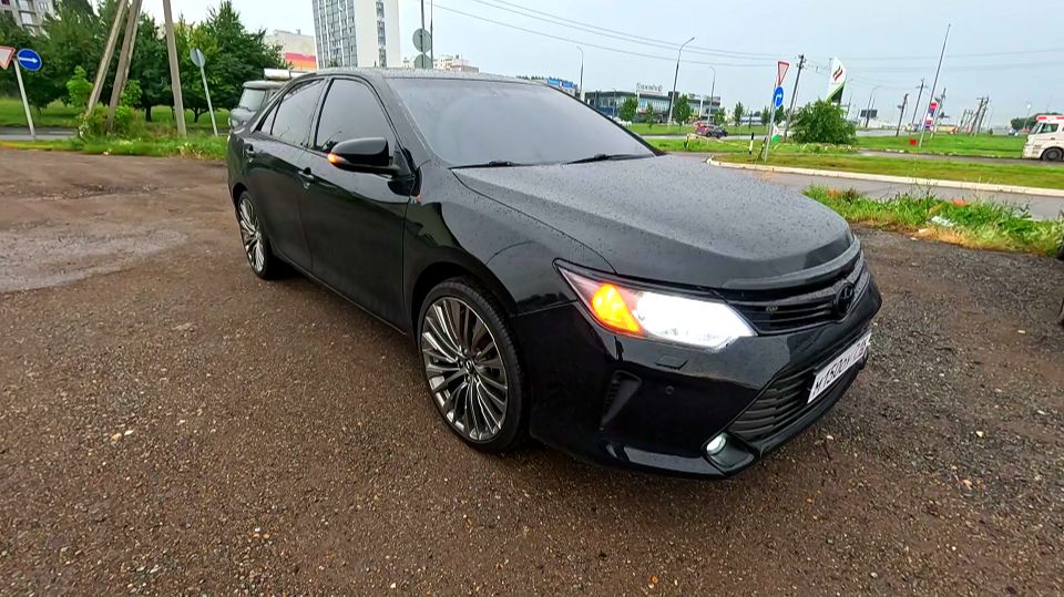 2016 TOYOTA CAMRY 2.5L ТЕСТ
