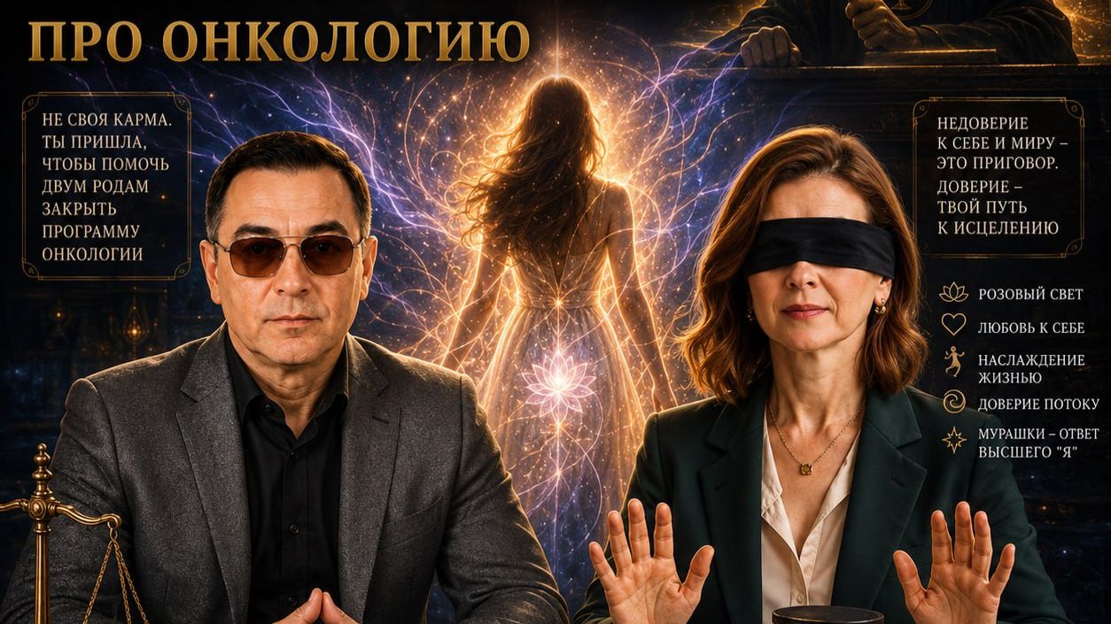 ПРО ОНКОЛОГИЮ - СУДЬЯ ИЗ ТОНКОГО МИРА СКАЗАЛ: 