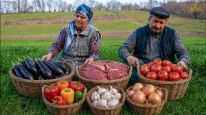Турш-кебаб. Традиционный рецепт баклажанов с мясом. Жизнь в Азербайджане