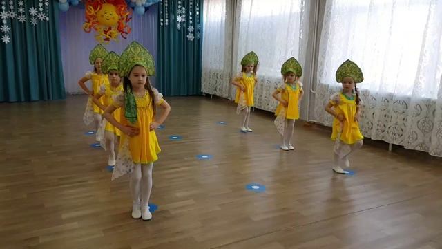 Русский танец Калинка педагог дополнительного образования Эмирова Ф.Ю. Медведевский детский сад