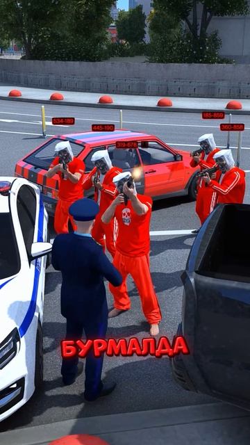 УГРОЗА БАНДИТАМ в GTA 5 RP vs ROBLOX