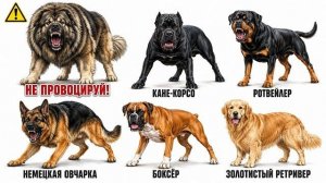 От самой милой породы собак до той, что может сломать кость одним укусом