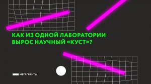 Как из одной лаборатории вырос научный «куст»?