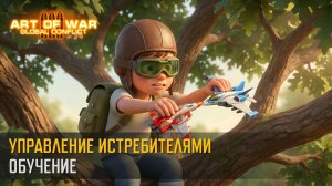 Как правильно управлять истребителями (Art of War 3 RTS)