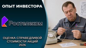 Ростелеком (#RTKMP): справедливая стоимость акций, дивиденды 2026