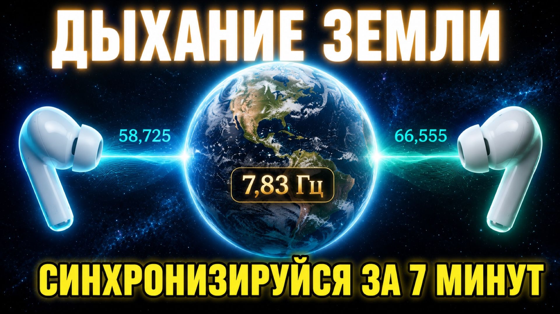 Резонанс Шумана 7,83 Гц · Частота Земли · Синхронизация Полушарий · Глубокая Медитация 432 Гц