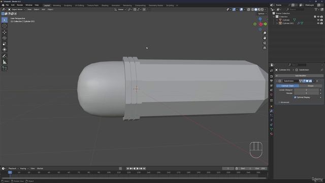 Blender spiegato facile e in Italiano! Aggiornato 24  Esercizio_modellare una matita