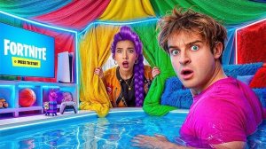 Я построил СЕКРЕТНУЮ крепость из одеял! (Охотники на демонов K-Pop)