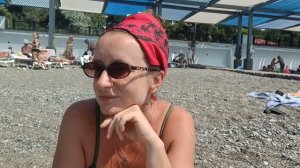 Крым. Судак. Что творится на пляже? (10.08.26).