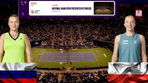 11/08/2026 ⏰02:00 (15) 🇷🇺Диана Шнайдер - (7) 🇵🇱Ига Швентек/🏆WTA1000 🇨🇦Торонто. 1/4 финала