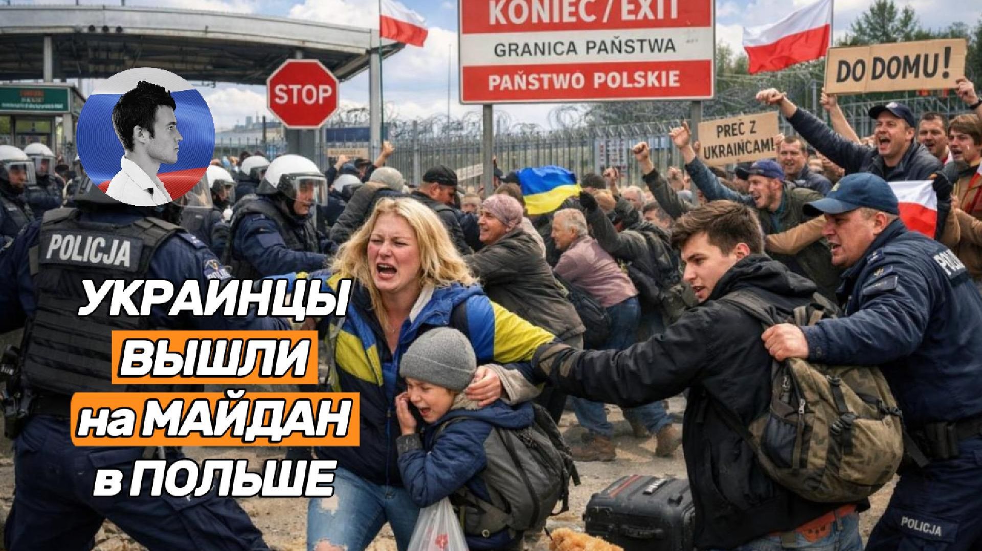 Украинцы вышли на майдан в Польше и потребовали их не бить