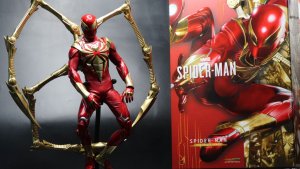 ЧЕЛОВЕК ПАУК - ЖЕЛЕЗНЫЙ КОСТЮМ | SPIDER MAN MARVEL IRON ARMOR | HOT TOYS