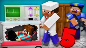 5 СПОСОБОВ КАК СБЕЖАТЬ ИЗ БОЛЬНИЦЫ В МАЙНКРАФТ Компот Minecraft