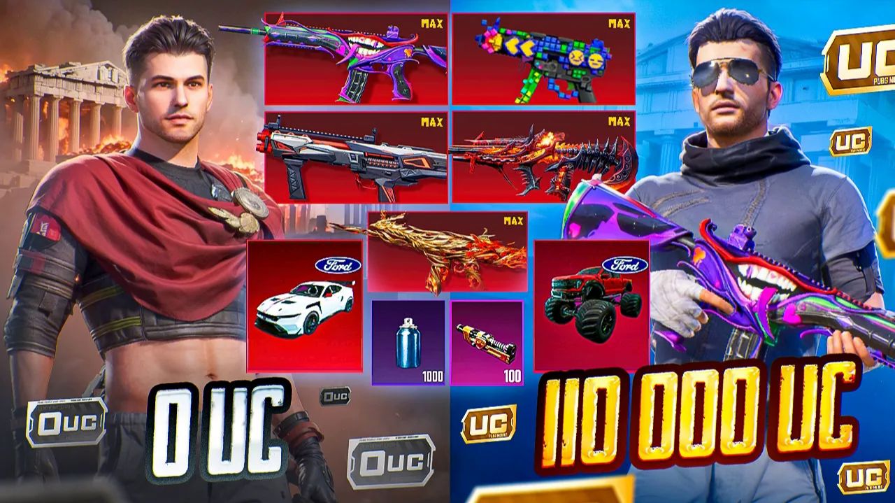 110 000 UC! 🔥 ПРОКАЧКА АККАУНТА ПОДПИСЧИКУ - УЛУЧШИЛ ВСЕ ПУШКИ НА МАКСИМУМ 🤩 PUBG Mobile