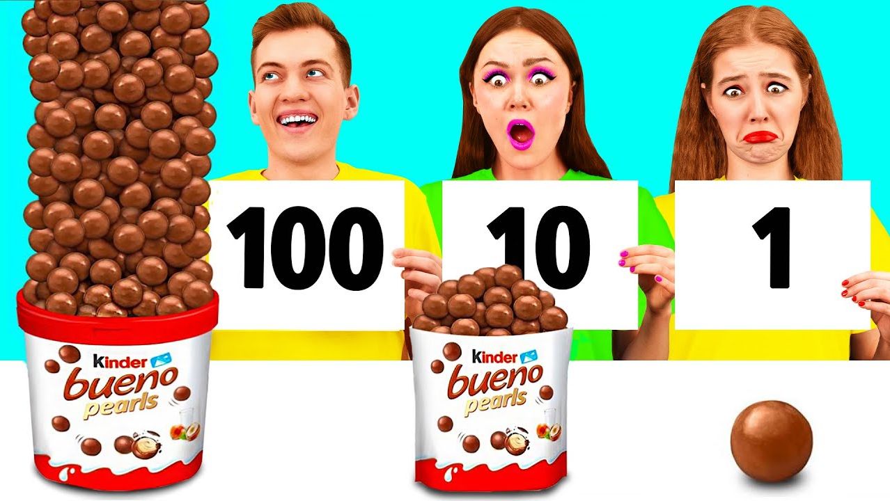 100 Слоев Еды Челлендж _ Смешные Рецепты с Едой