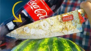 ЗАПЕКЛИ БУТЫЛКИ В ДУХОВКЕ И ПОЛУЧИЛИ НОЖ!