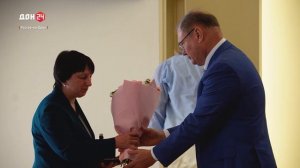 Награждение донских строителей