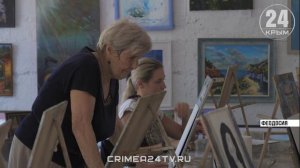 Феодосийские художники запустили проект «100 открыток из Крыма»