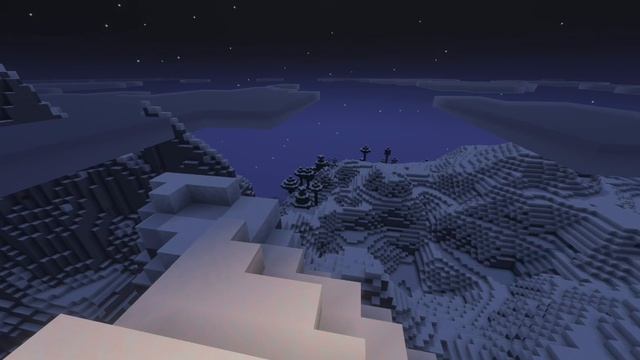 Вид с холма под луной ❄️ | WolfFog