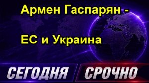 Армен Гаспарян ЕС и Украина
