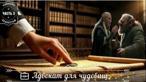 3️⃣💼 Адвокат для чудовищ 🧟 Умное фэнтези для тех, кто ценит железную логику и тонкий юмор Часть3️⃣