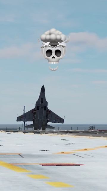 Su-33 COBRA LANDING #warthunder #dcsworld #dogfight #gaming #shorts