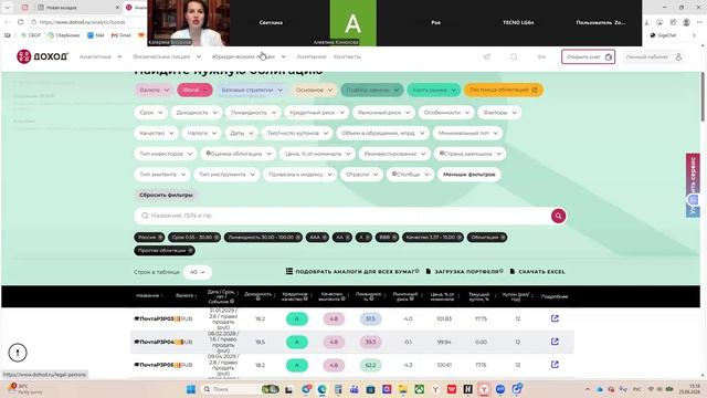 Онлайн-конференция на курсе 