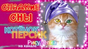 КОТЁНОК ПЕРСИК сладкие сны