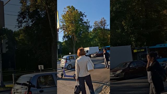 Заряжаюсь силой природы по дороге на работу.