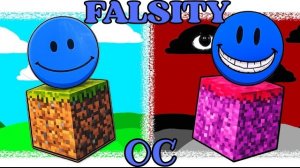 My Sprunki OC: Falsity (from Minecraft)пропавшие блоки: как найти правду в мире Minecraft