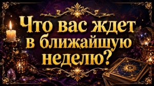 Что вас ждёт в ближайшую неделю? Гадание пасьянс Tarot Reading