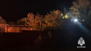 Пожар в Горно-Алтайске