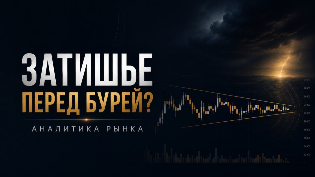 Затишье перед бурей? Аналитика рынка Bitcoin