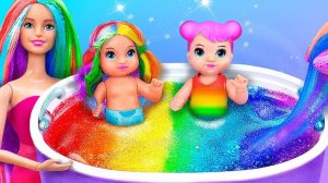 30 идей для Барби и кукольных малышей