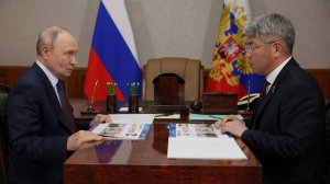 Встреча с главой Республики Бурятия Алексеем Цыденовым