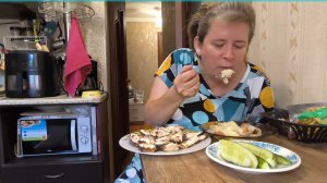 Любашины будни,Мукбанг,завтрак ✅Очень вкусный и  сытный‼️10.08.26.